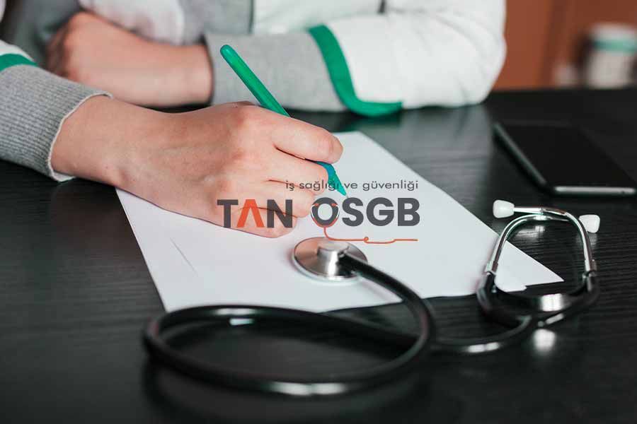Özel Güvenlik Sağlık Raporu Ücretine Dahil Olan Muayene ve Testler - Tan OSGB